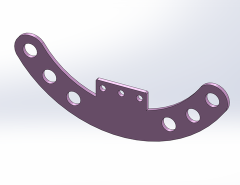 Bottom or Side Button Mount - Modular Steering Assembly - UPACLICK