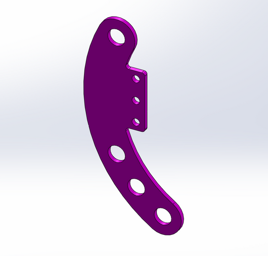 Side Buttons Left - Modular Steering Assembly - UPACLICK