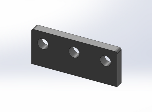 Mild Steel Chassis WELD ON Tab - Modular Steering Assembly - UPACLICK