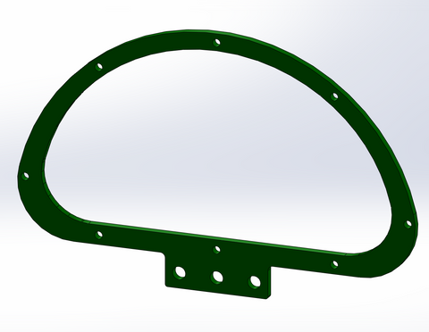 DigiDash2 (Lite) Mount (ETB) - Modular Steering Assembly - UPACLICK